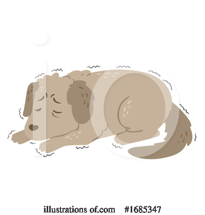 Royalty-Free (RF) Dog Clipart Illustration by BNP Design Studio - Stock Sample #1685347
