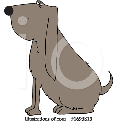 Bloodhound Clipart #1693815 by djart