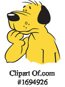 Dog Clipart #1694926 by Johnny Sajem