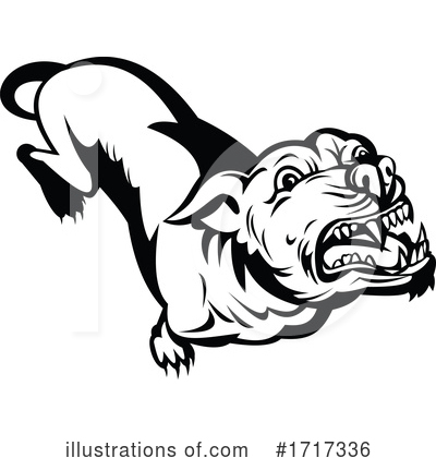 Royalty-Free (RF) Dog Clipart Illustration by patrimonio - Stock Sample #1717336
