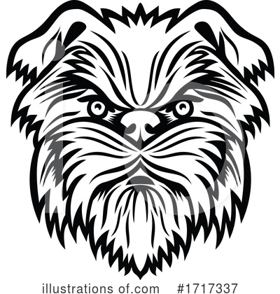 Royalty-Free (RF) Dog Clipart Illustration by patrimonio - Stock Sample #1717337