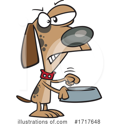 Royalty-Free (RF) Dog Clipart Illustration by toonaday - Stock Sample #1717648