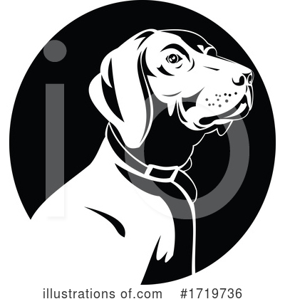 Royalty-Free (RF) Dog Clipart Illustration by patrimonio - Stock Sample #1719736