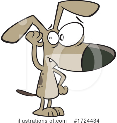 Dog Clipart #1724434 by toonaday
