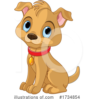 Dog Clipart #1734854 by Pushkin