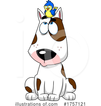 Royalty-Free (RF) Dog Clipart Illustration by Hit Toon - Stock Sample #1757121