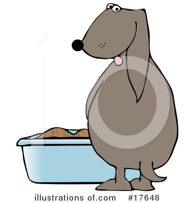 Royalty-Free (RF) Dog Clipart Illustration by djart - Stock Sample #17648