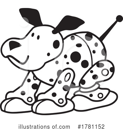 Royalty-Free (RF) Dog Clipart Illustration by Johnny Sajem - Stock Sample #1781152