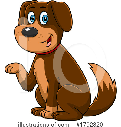 Dog Clipart #1792820 by Hit Toon