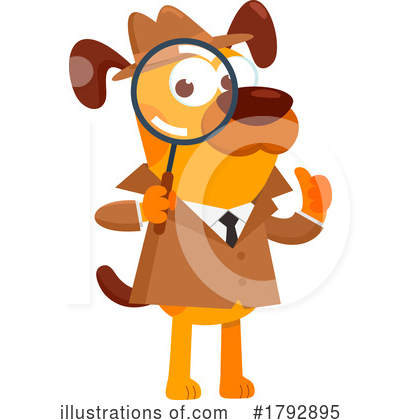 Royalty-Free (RF) Dog Clipart Illustration by Hit Toon - Stock Sample #1792895