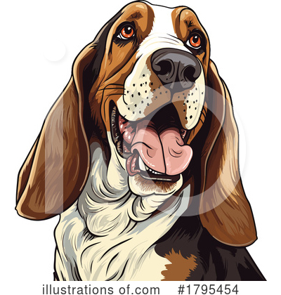 Dog Clipart #1795454 by stockillustrations