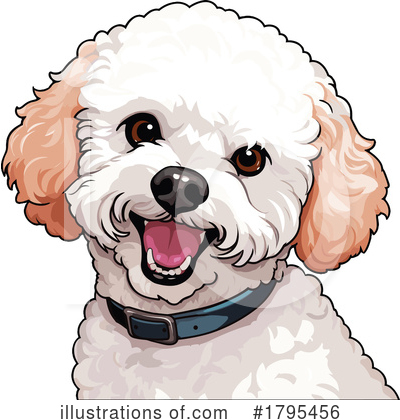 Bichon Frise Clipart #1795456 by stockillustrations