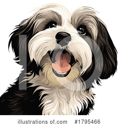 Dog Clipart #1795466 by stockillustrations