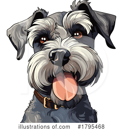 Schnauzer Clipart #1795468 by stockillustrations