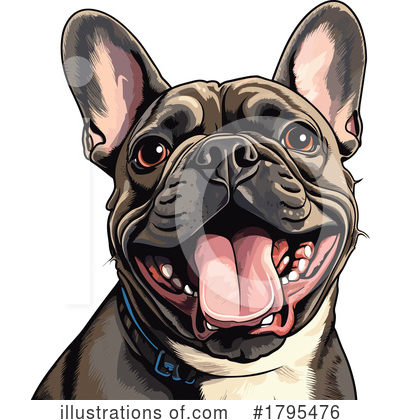 French Bulldog Clipart #1795476 by stockillustrations