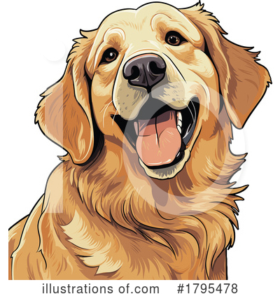 Royalty-Free (RF) Dog Clipart Illustration by stockillustrations - Stock Sample #1795478