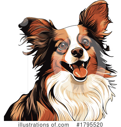 Papillon Clipart #1795520 by stockillustrations