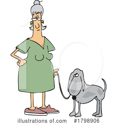 Royalty-Free (RF) Dog Clipart Illustration by djart - Stock Sample #1798906