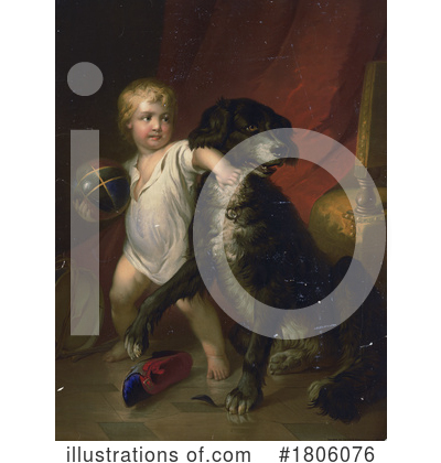 Royalty-Free (RF) Dog Clipart Illustration by JVPD - Stock Sample #1806076
