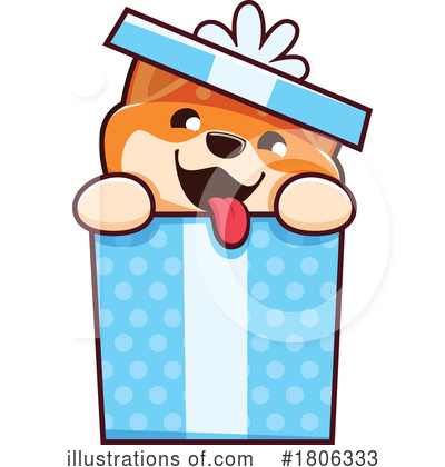 Shiba Inu Clipart #1806333 by Vector Tradition SM