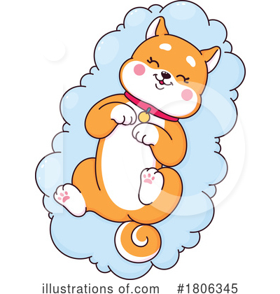 Shiba Inu Clipart #1806345 by Vector Tradition SM