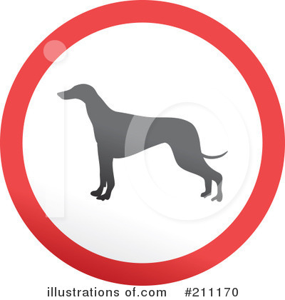 Royalty-Free (RF) Dog Clipart Illustration by Prawny - Stock Sample #211170