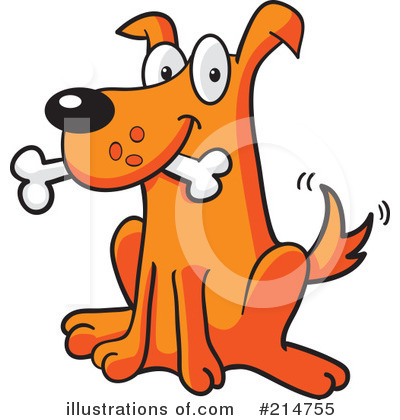 Royalty-Free (RF) Dog Clipart Illustration by Cory Thoman - Stock Sample #214755