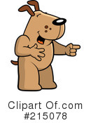 Dog Clipart #215078 by Cory Thoman