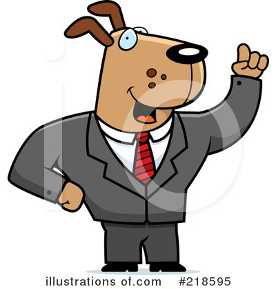 Royalty-Free (RF) Dog Clipart Illustration by Cory Thoman - Stock Sample #218595