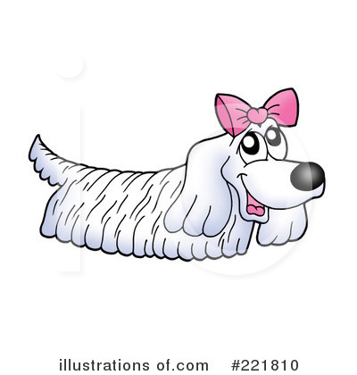 Royalty-Free (RF) Dog Clipart Illustration by visekart - Stock Sample #221810