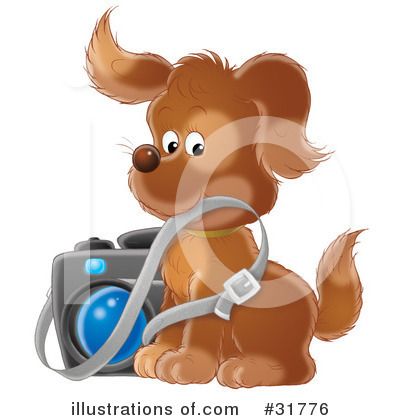 Royalty-Free (RF) Dog Clipart Illustration by Alex Bannykh - Stock Sample #31776