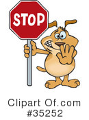 Dog Clipart #35252 by Dennis Holmes Designs