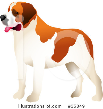 Royalty-Free (RF) Dog Clipart Illustration by Prawny - Stock Sample #35849