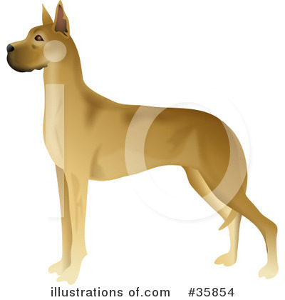 Royalty-Free (RF) Dog Clipart Illustration by Prawny - Stock Sample #35854