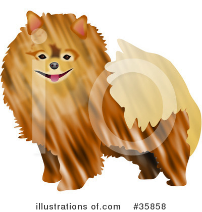 Royalty-Free (RF) Dog Clipart Illustration by Prawny - Stock Sample #35858