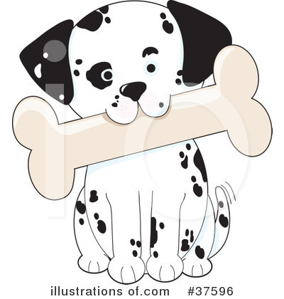 Royalty-Free (RF) Dog Clipart Illustration by Maria Bell - Stock Sample #37596