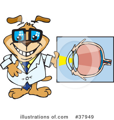Optometrist Clipart #37949 by Dennis Holmes Designs