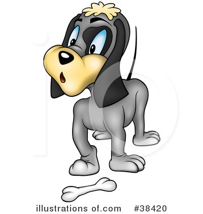 Royalty-Free (RF) Dog Clipart Illustration by dero - Stock Sample #38420