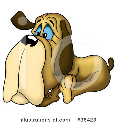 Royalty-Free (RF) Dog Clipart Illustration by dero - Stock Sample #38423