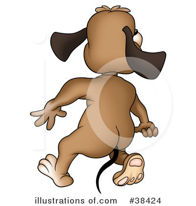 Royalty-Free (RF) Dog Clipart Illustration by dero - Stock Sample #38424