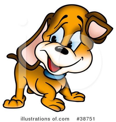 Royalty-Free (RF) Dog Clipart Illustration by dero - Stock Sample #38751