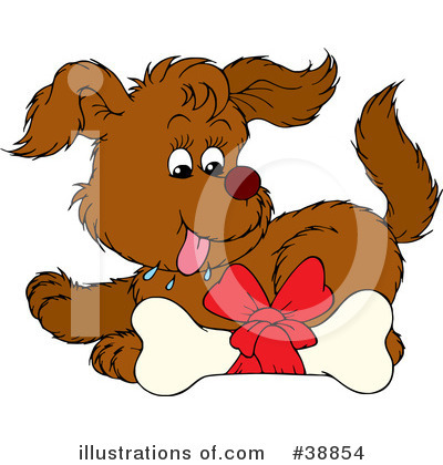 Royalty-Free (RF) Dog Clipart Illustration by Alex Bannykh - Stock Sample #38854