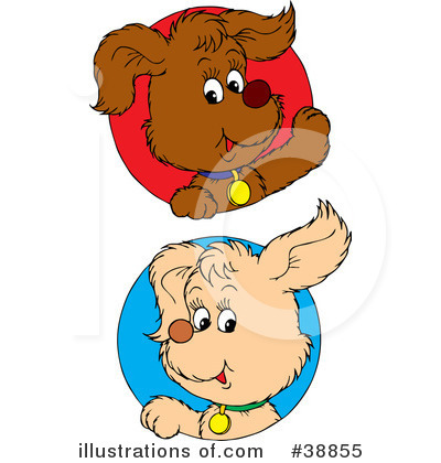 Royalty-Free (RF) Dog Clipart Illustration by Alex Bannykh - Stock Sample #38855