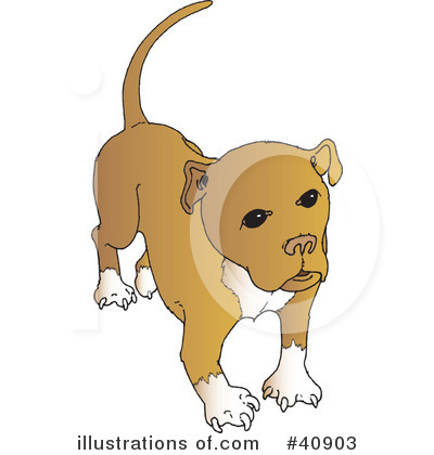 Royalty-Free (RF) Dog Clipart Illustration by Snowy - Stock Sample #40903