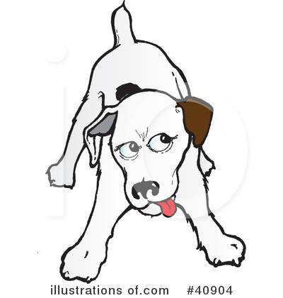 Royalty-Free (RF) Dog Clipart Illustration by Snowy - Stock Sample #40904
