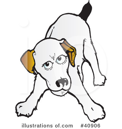 Royalty-Free (RF) Dog Clipart Illustration by Snowy - Stock Sample #40906