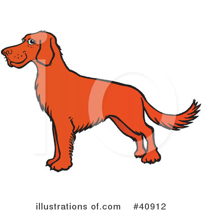 Royalty-Free (RF) Dog Clipart Illustration by Snowy - Stock Sample #40912