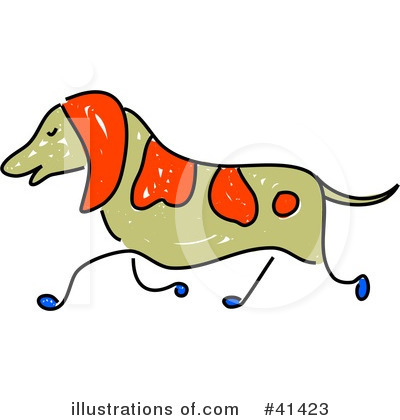 Royalty-Free (RF) Dog Clipart Illustration by Prawny - Stock Sample #41423
