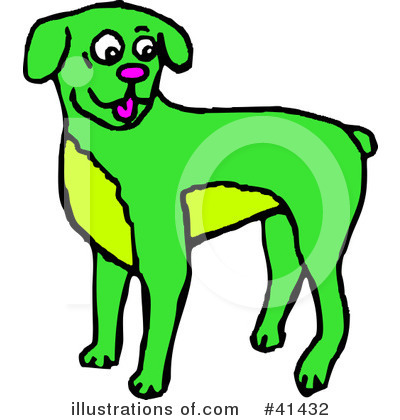 Royalty-Free (RF) Dog Clipart Illustration by Prawny - Stock Sample #41432