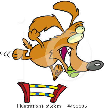 Royalty-Free (RF) Dog Clipart Illustration by toonaday - Stock Sample #433305